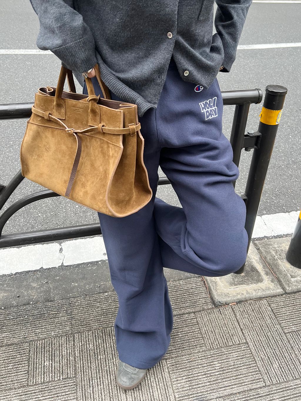 別注journal standard HOLIDAY FLARE PANTS 別注【CHAMPION*JOURNAL STANDARD by HOLIDAY】FLARE PANTSの