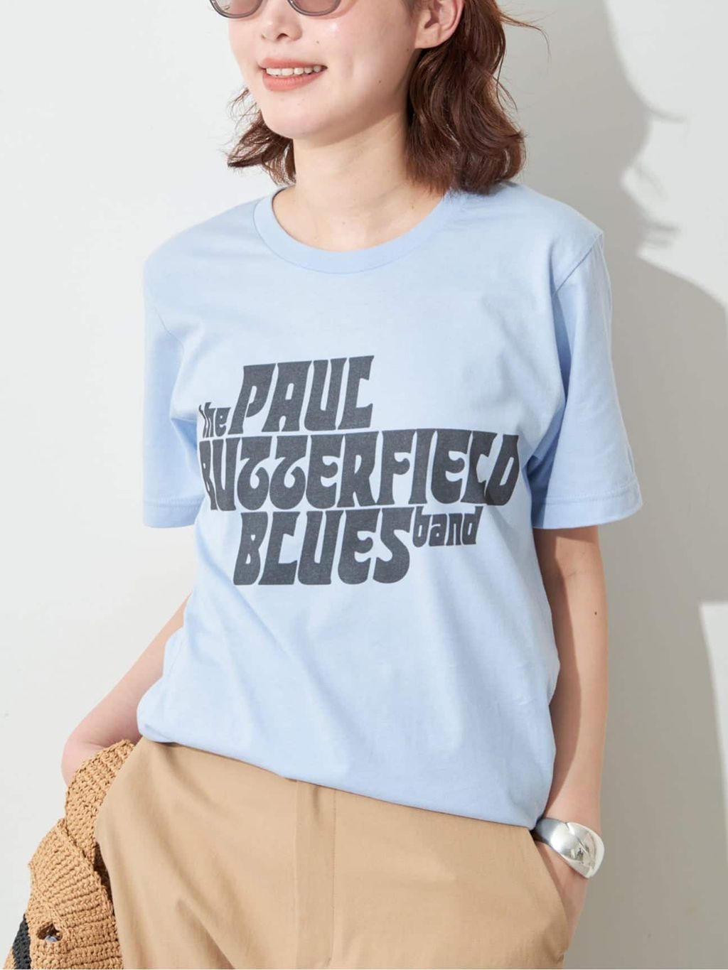 追加予約》BLUESCENTRIC/ブルースセントリック LOGO TEEの