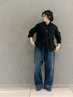 DENIM WORK PANTSのコーディネートスナップ（A.N）｜journal standard