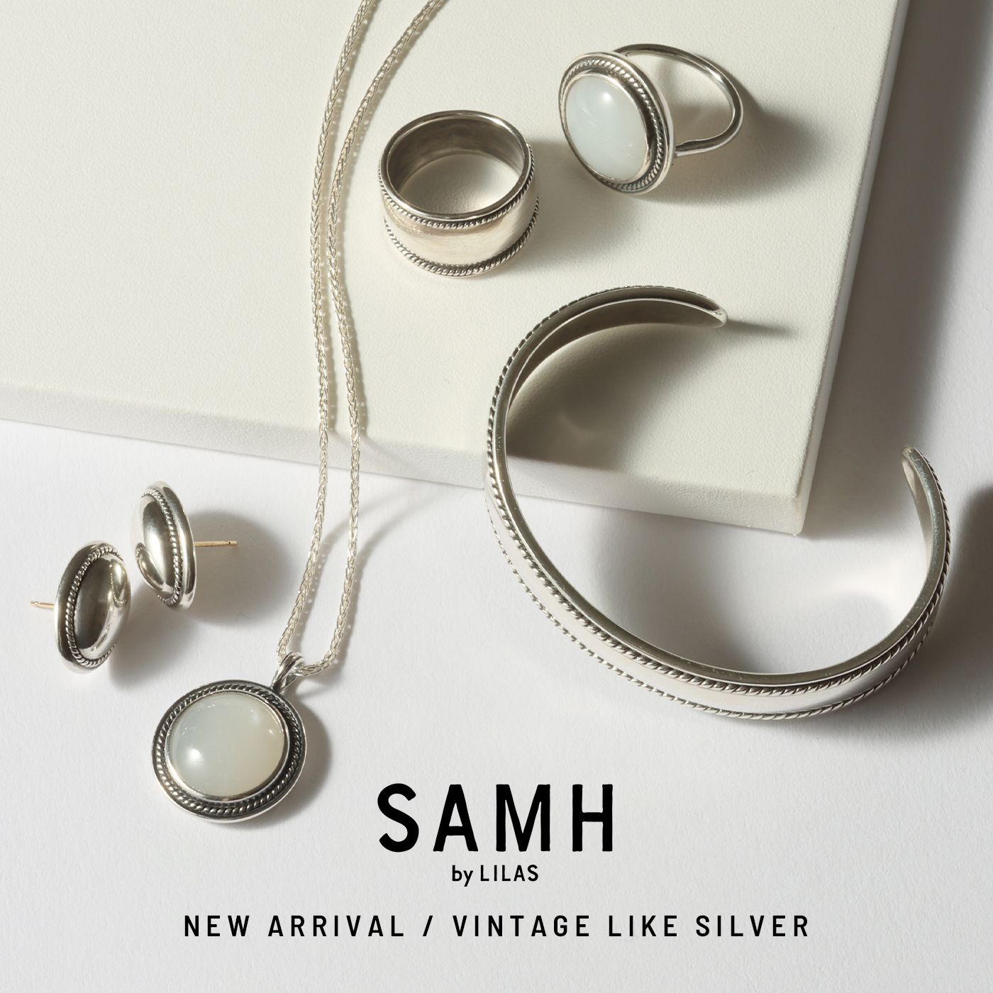Lilas】＼NEW／SAMH by LILASよりシルバージュエリー発売！｜Lilas