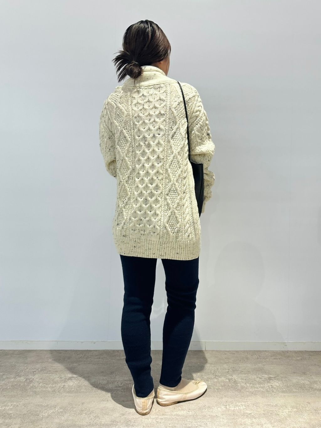 新品未使用タグ付き EDIT.FOR LULU カシミヤ レギンス カシミヤレギンスのコーディネートスナップ（miyu）｜EDIT. FOR LULU