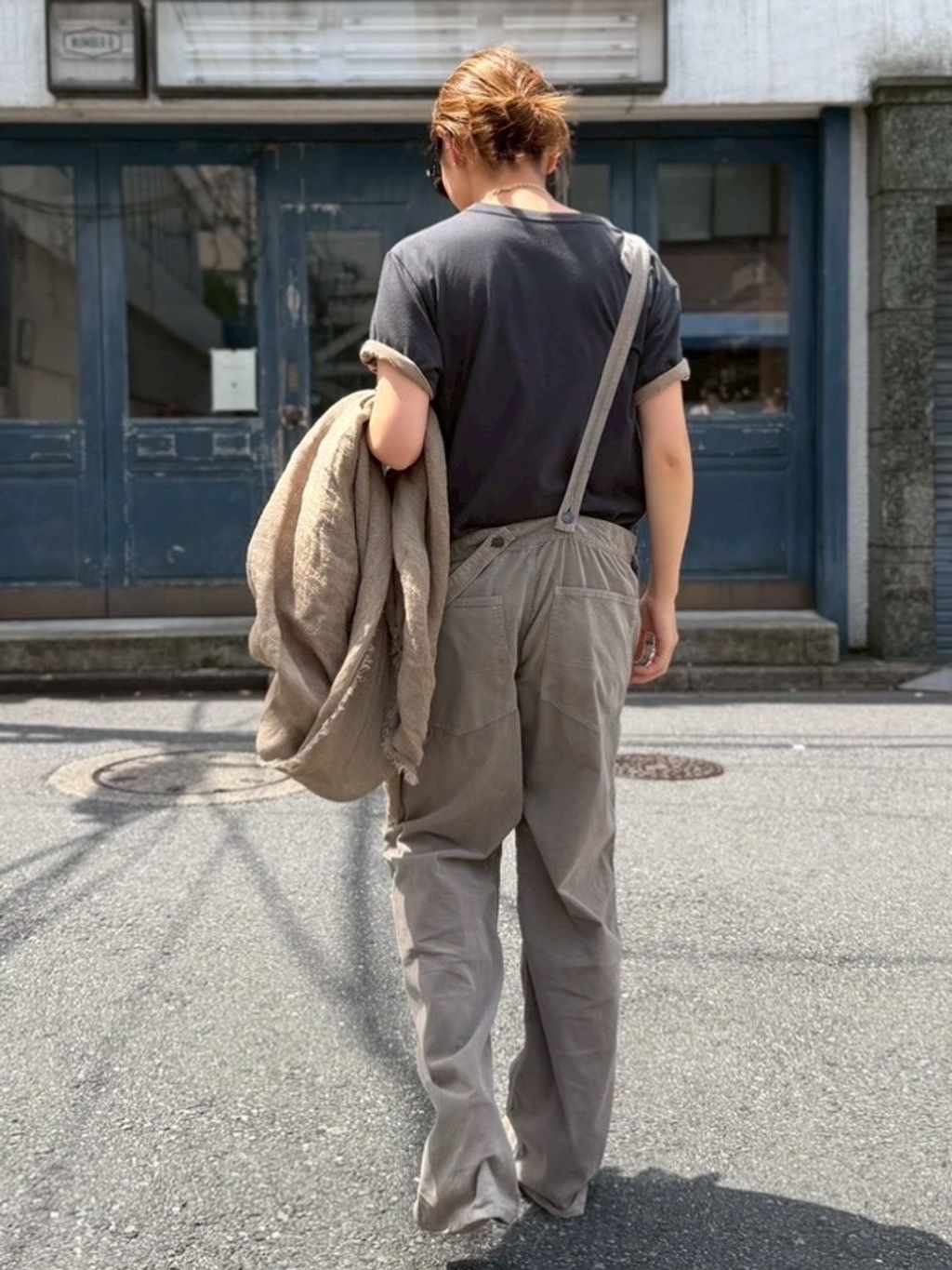 L'Appartement シュタンバウム LB-2 Short Bl STAMMBAUM/シュタンバウム】 Corduroy Overallのコーディネート