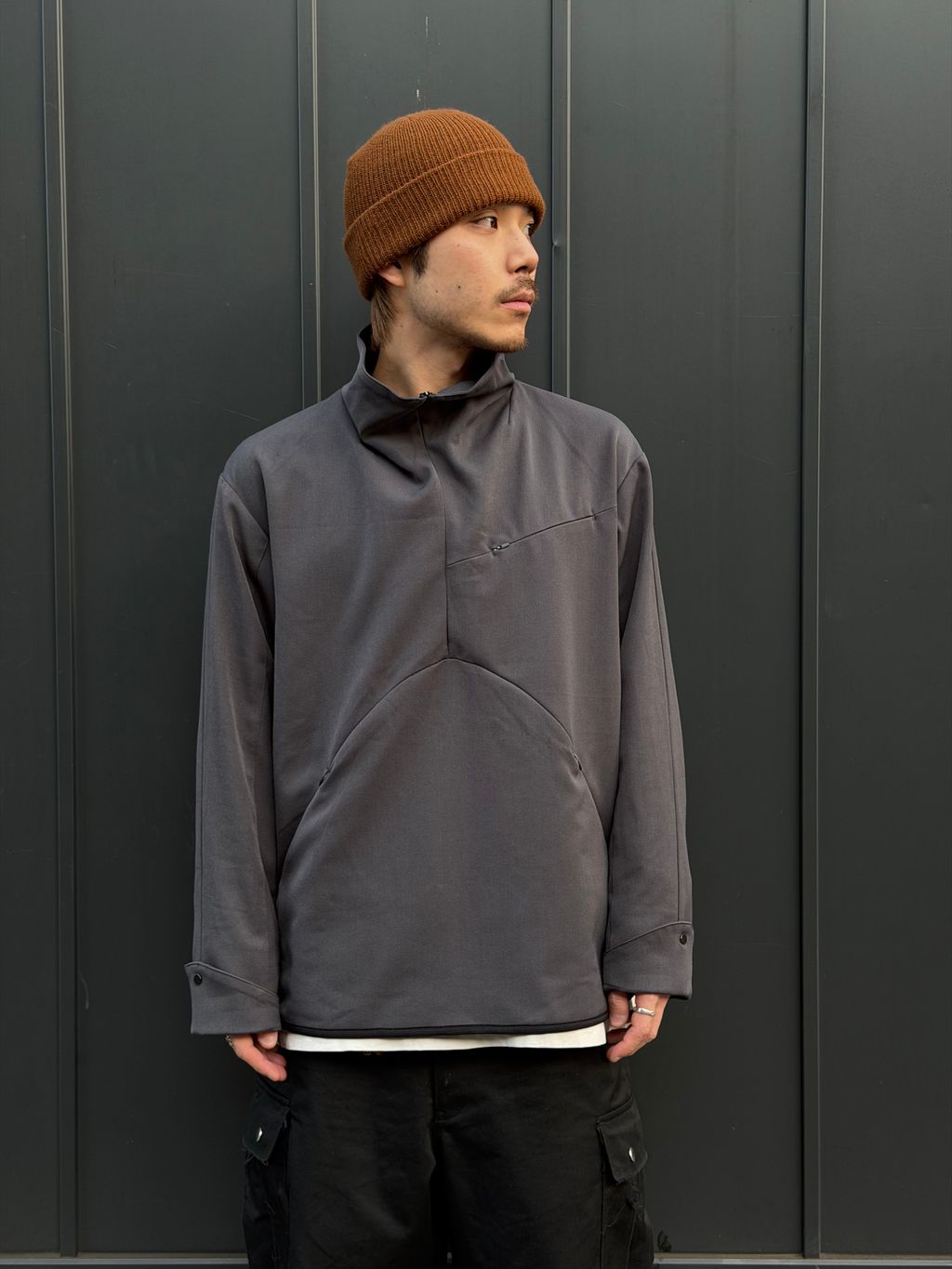 BAL / バル ii_iiiiiii TECHNICAL WOOL PULLOVERのコーディネート