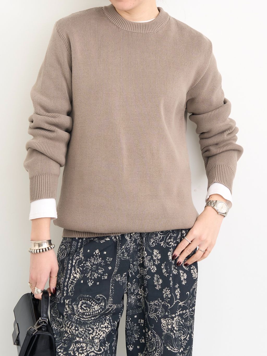 GOLDEN GOOSE/ゴールデン グース】 M'S REGULAR CREW NECK KNITの
