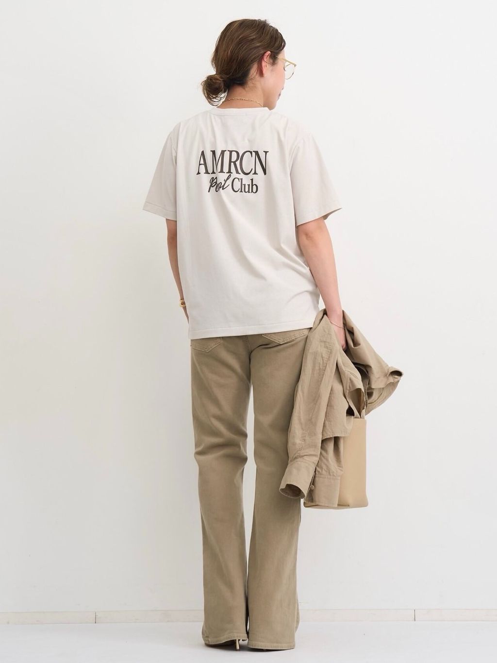 Washed Relax Shirtsのコーディネートスナップ（PR Sasaki）｜L