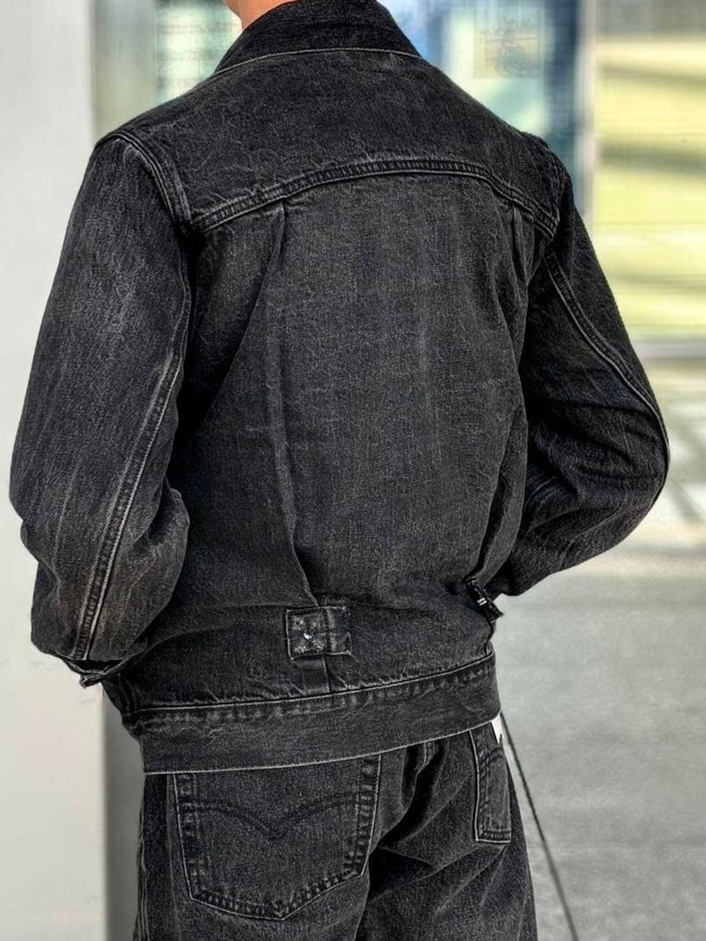 Levi's(リーバイス) 30th 別注 Type 1 Trucker Jacket BLACKの