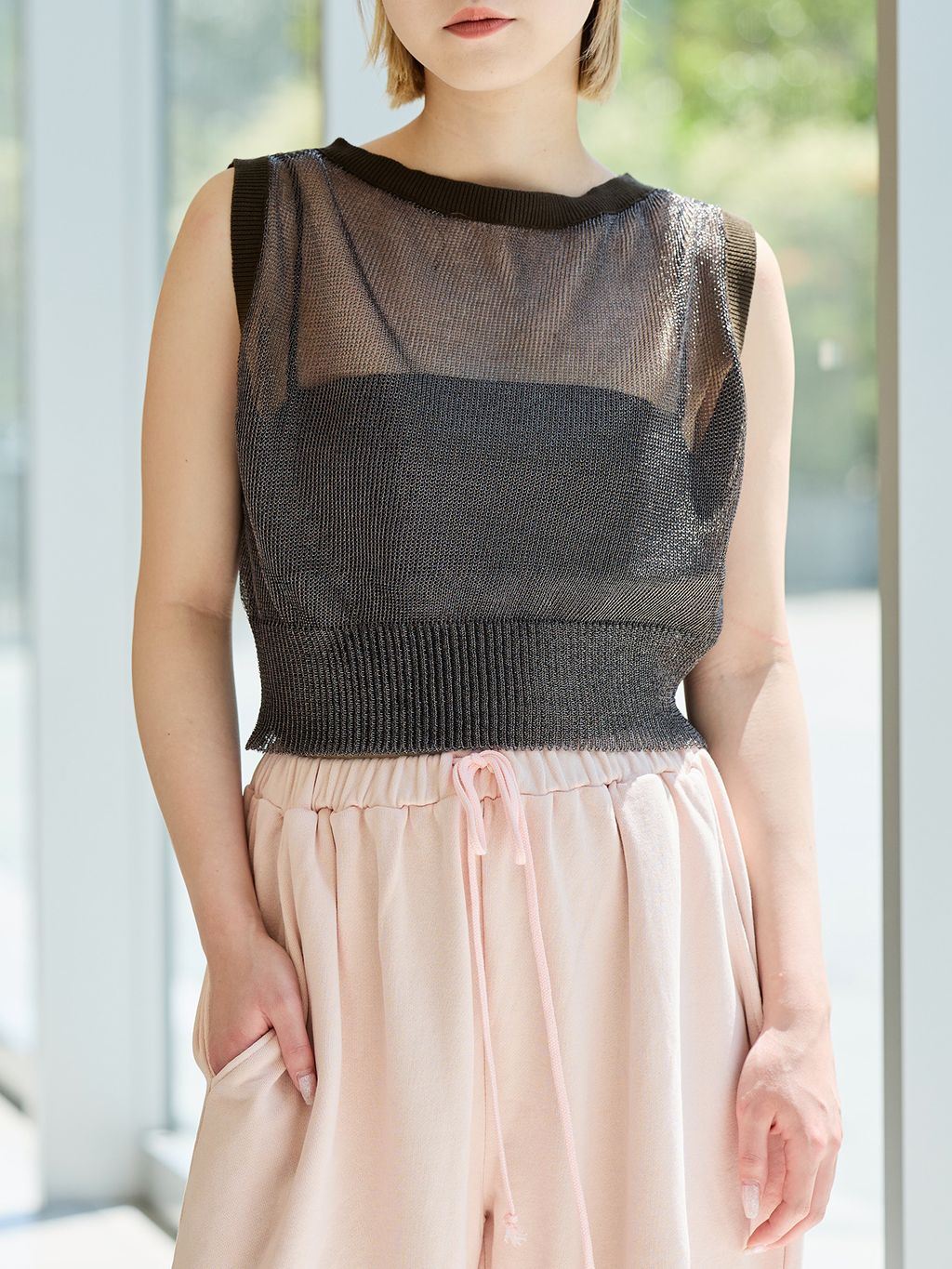 SPELTA/スペルタ 別注メッシュバレエシューズのコーディネートスナップ