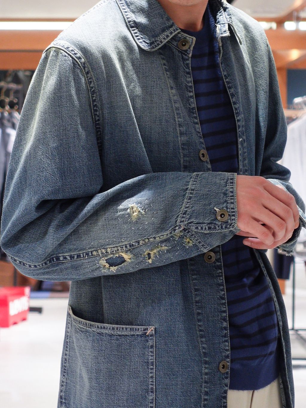 MAISON MARGIELA(メゾン マルジェラ) Washed Denim Coverall JKの