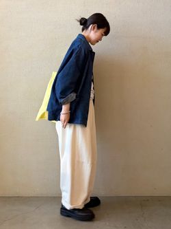 10OZデニム カバーオールのコーディネートスナップ（A.S）｜journal