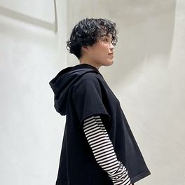 メモリーウェザービッグトレンチコートのコーディネートスナップ（MM