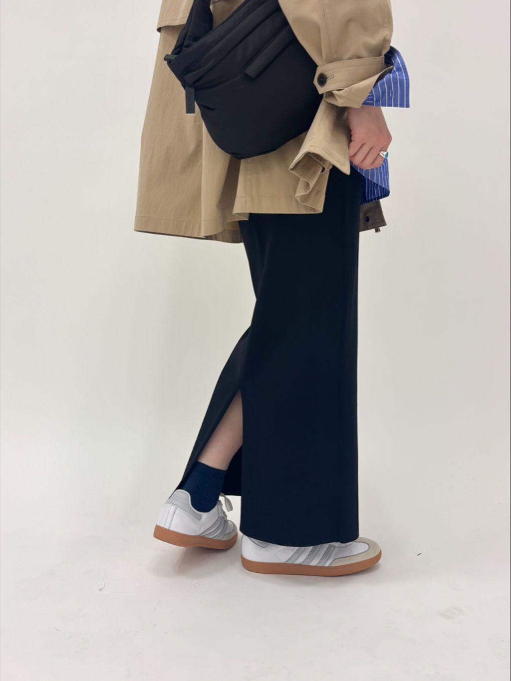 ≪追加≫撥水テントラインコートのコーディネートスナップ（ito