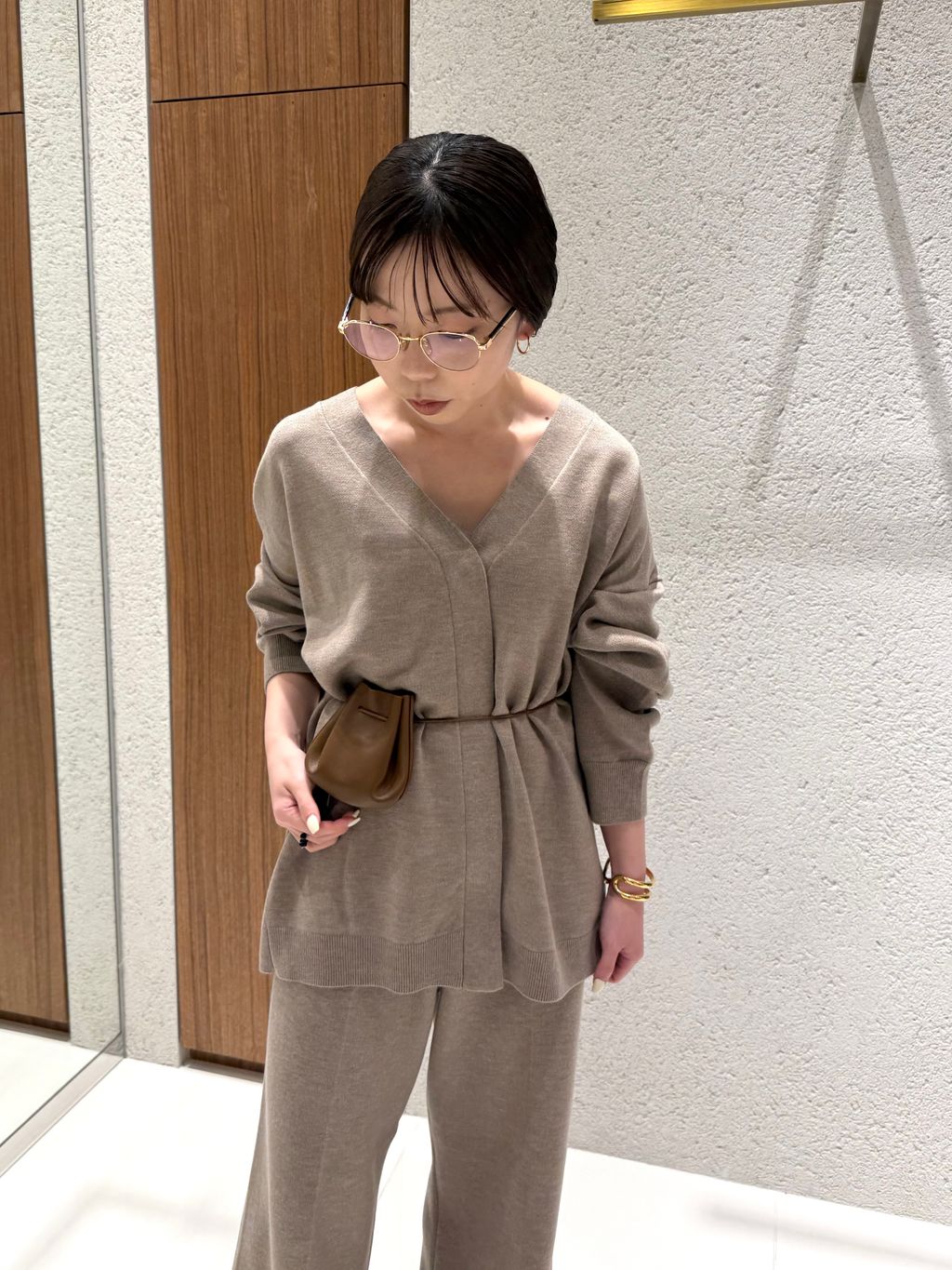 追加》CASH TOUCH flare パンツのコーディネートスナップ（riko