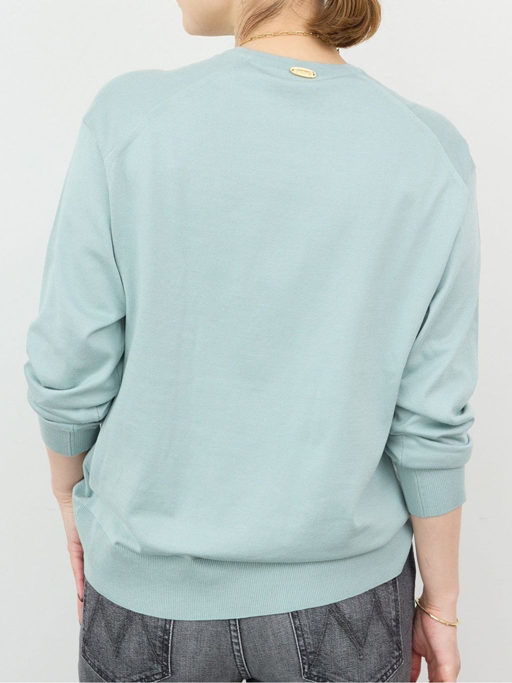 FF30 GIZA クルーネック プルオーバーのコーディネートスナップ（MIZU