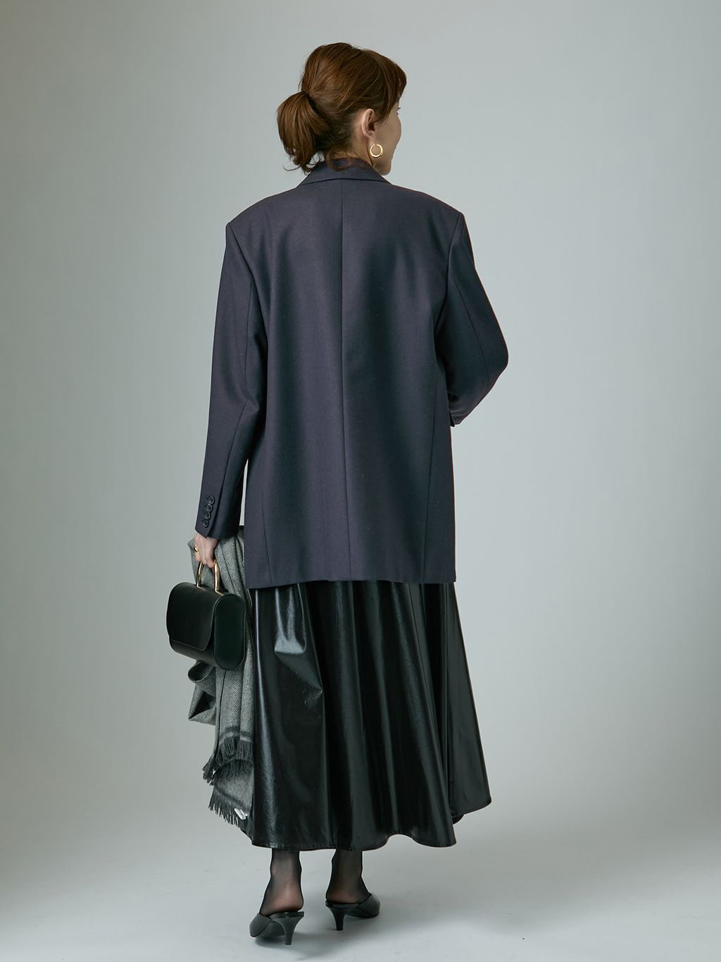 VERMEIL par iena シアーブラウス ネイビー 追加6予約》シアーブラウス（シャツ／ブラウス）｜VERMEIL par iena