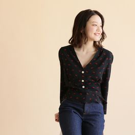 MARIHA/マリハ 別注 フリージアのブラウス PRINT 3214268350の