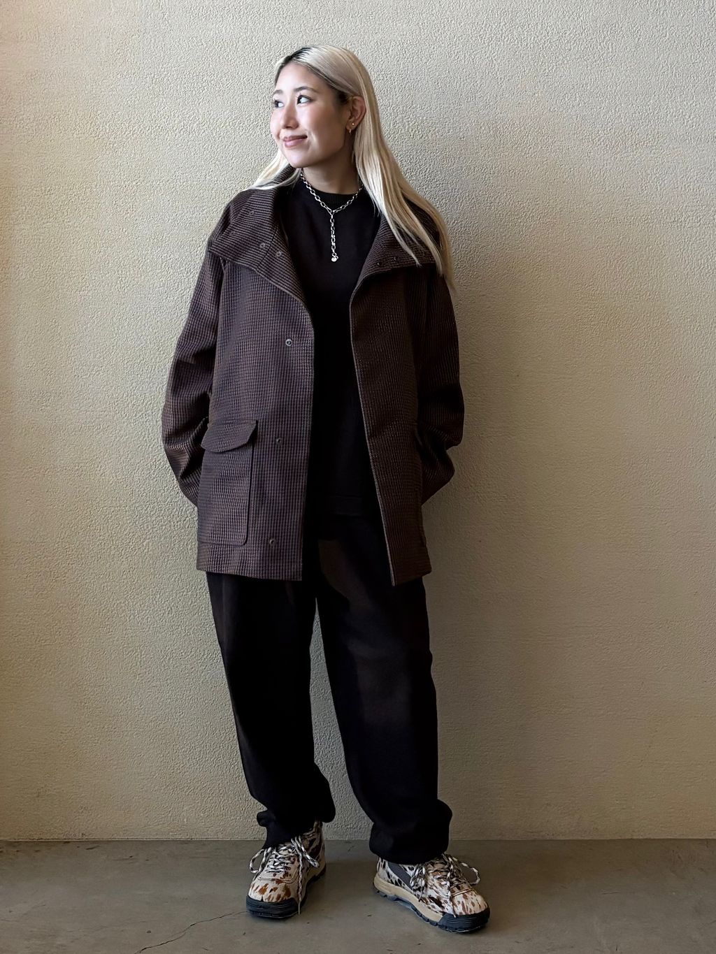 journal standard luxe APRIL ブルゾン です♩ テックツィード ブルゾンのコーディネートスナップ（R.O）｜journal
