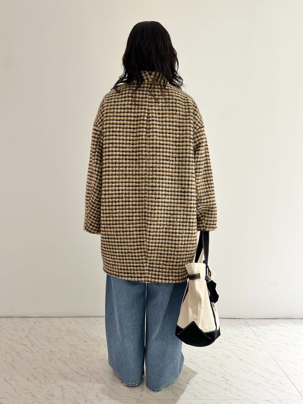 追加》SUPER140S/GIOLICA コクーンコートのコーディネートスナップ