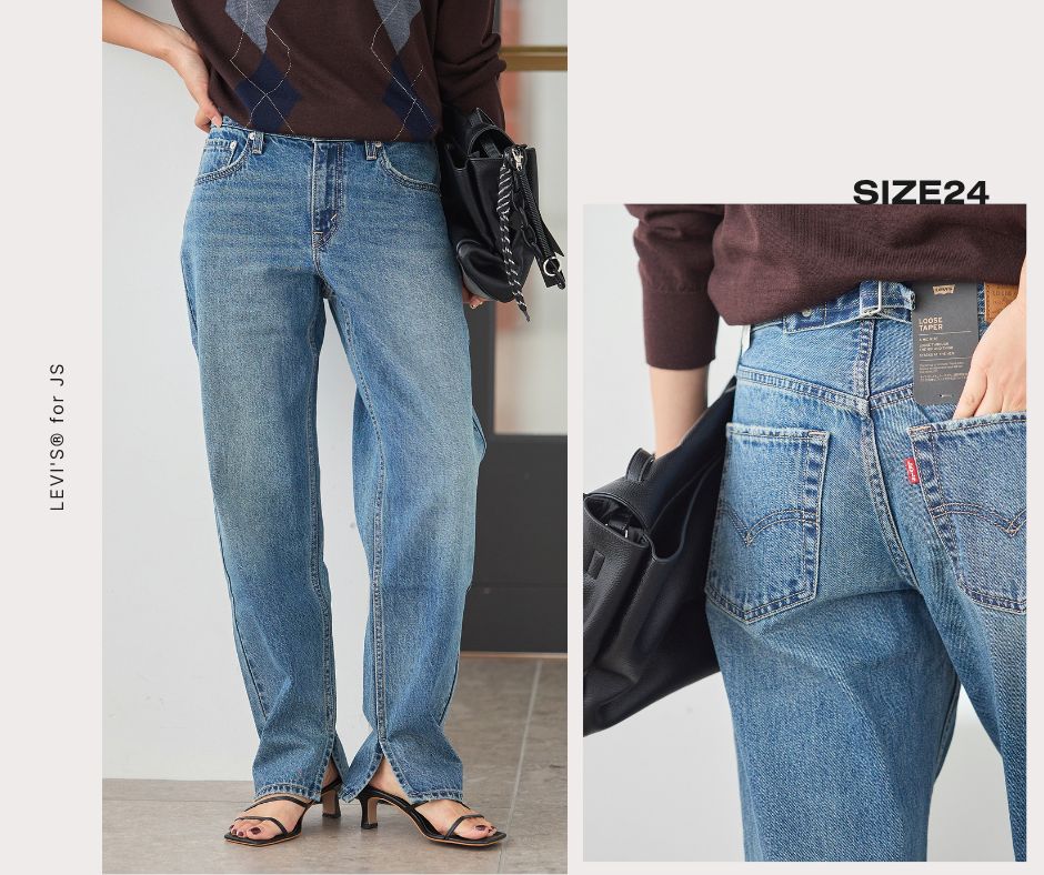 次なる本命はこれ。LEVI'S® for JS 新型テーパードデニム登場