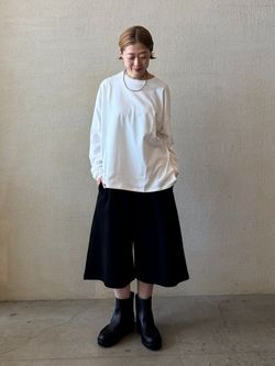 追加予約》ウラケ ハーフパンツのコーディネートスナップ（Y.S