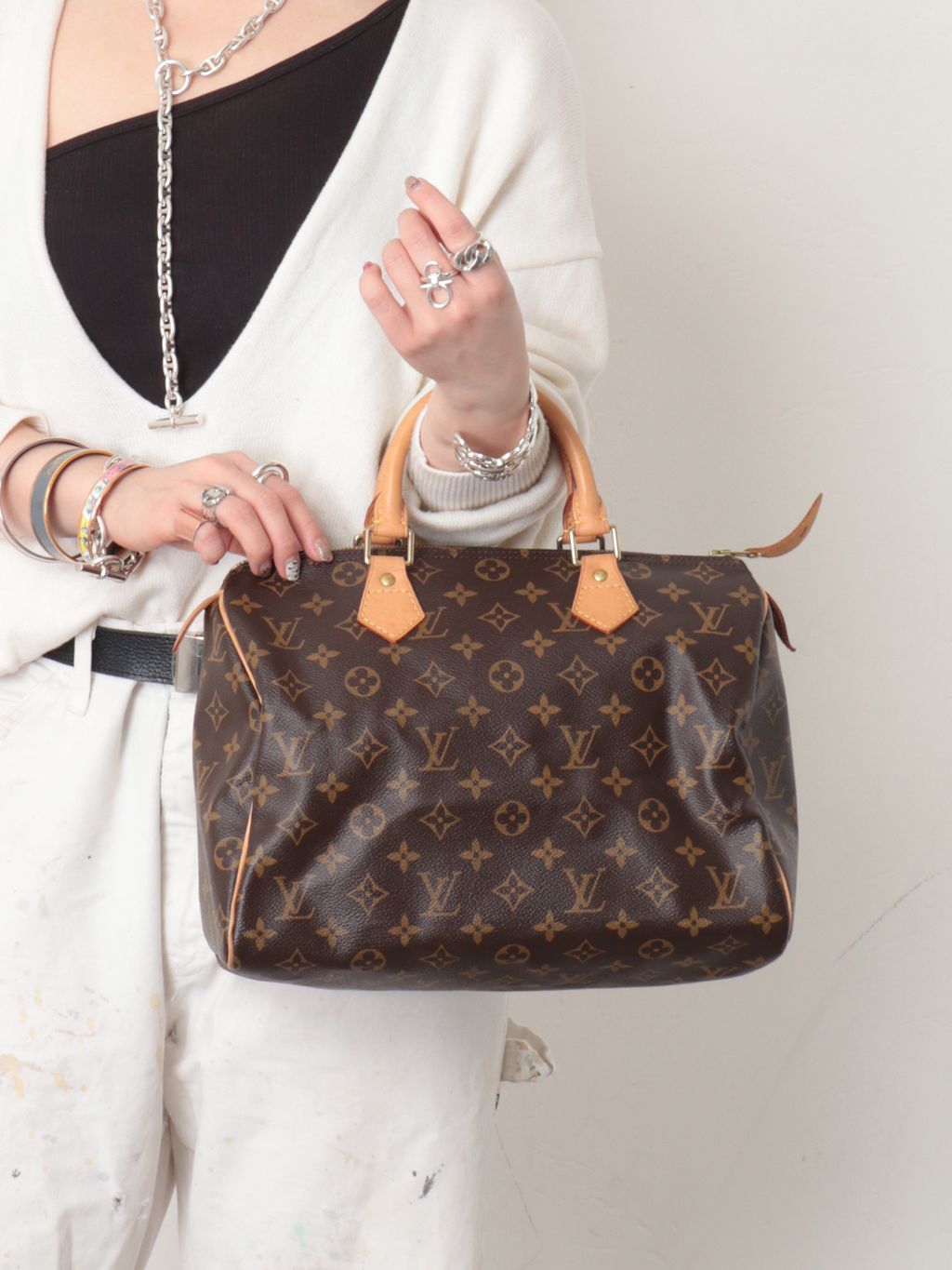 VINTAGE LOUIS VUITTON/ルイ ヴィトン】Speedy 30のコーディネート
