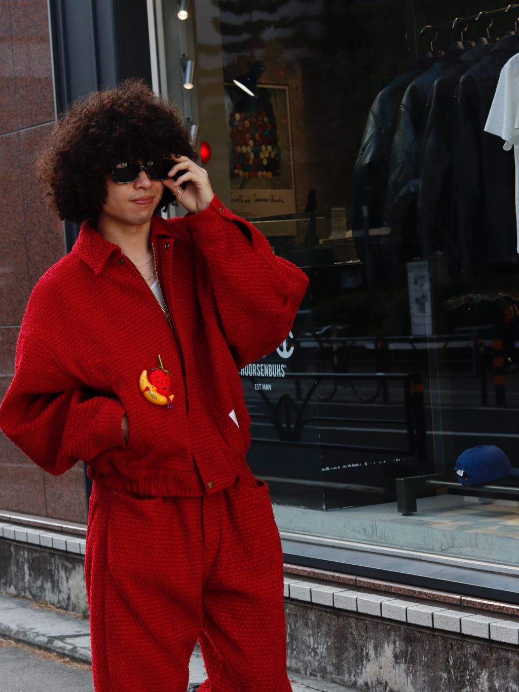 doublet / ダブレット STRAWBERRY WORK JACKETのコーディネート