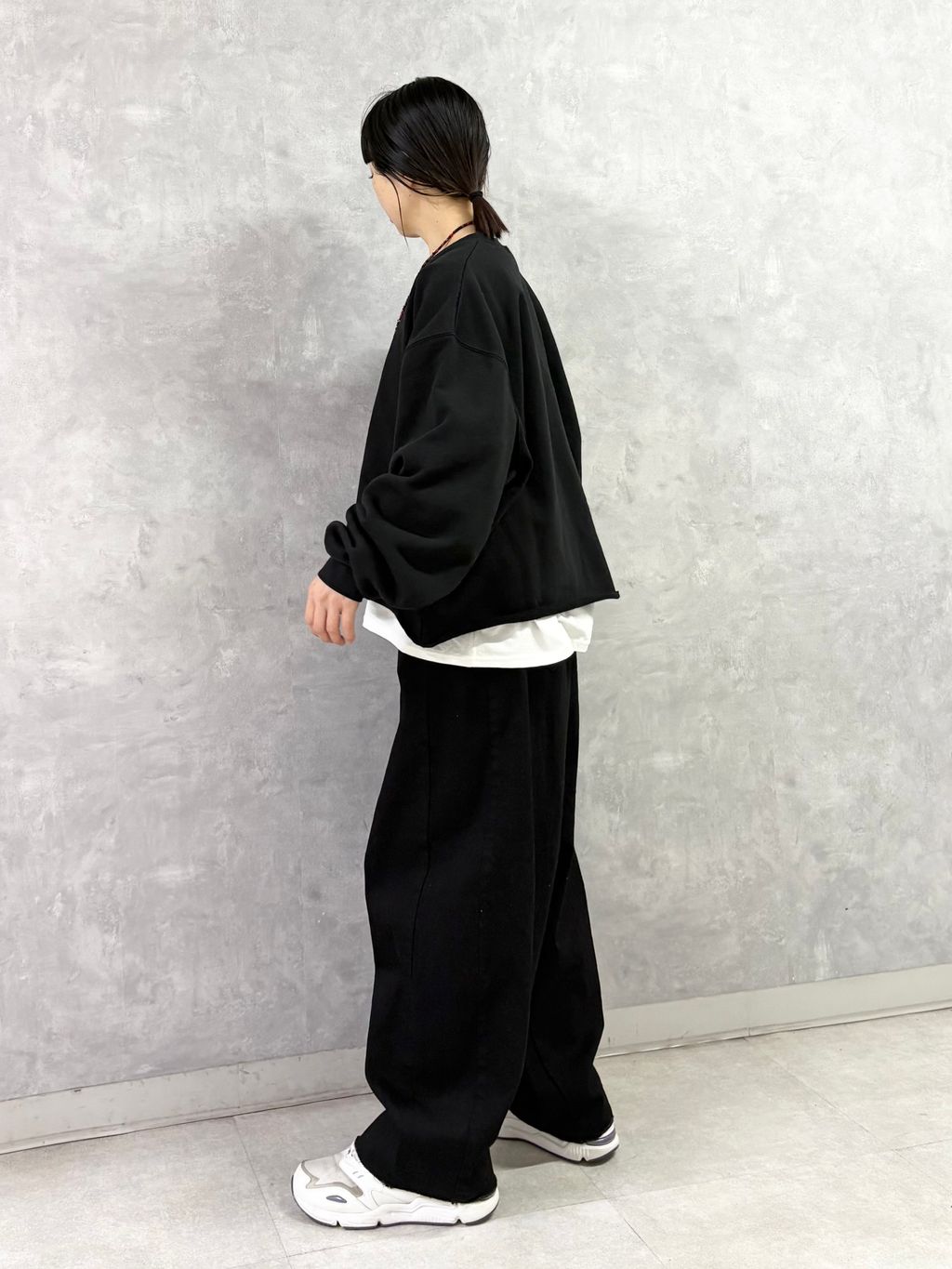 リメイクスウェットのコーディネートスナップ（K.H）｜journal