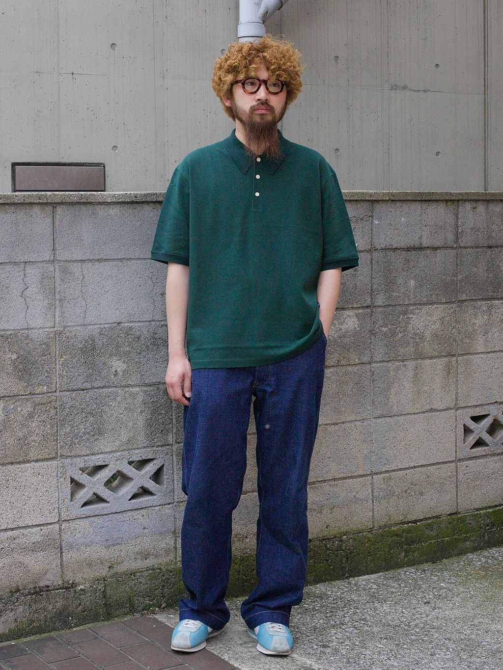 LE / エルイー】SEED STITCH：ポロシャツのコーディネートスナップ