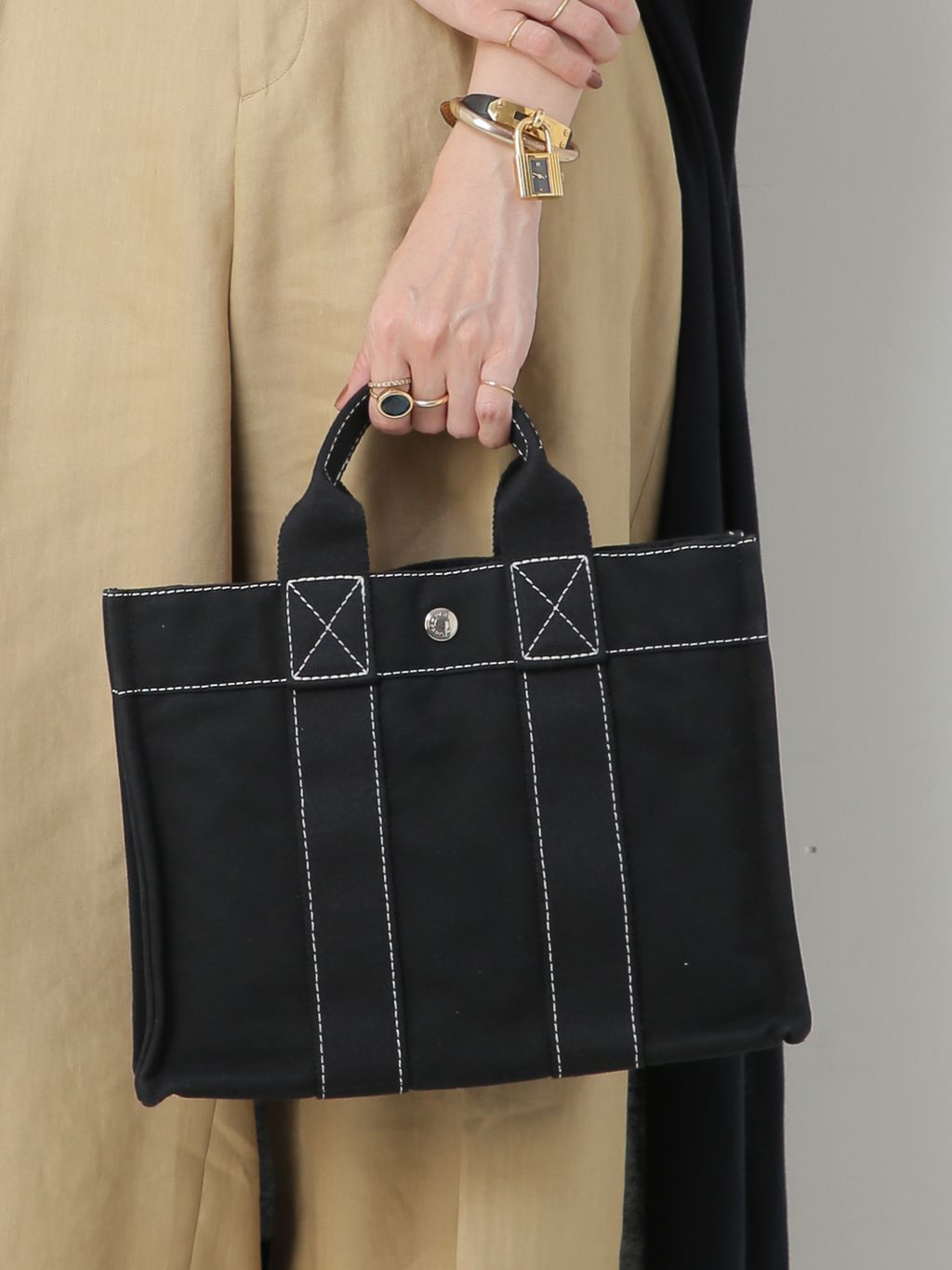 VINTAGE HERMES/エルメス】Deauville pmのコーディネートスナップ