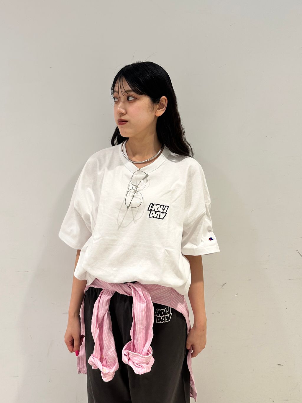 別注【CHAMPION*JOURNAL STANDARD by HOLIDAY】16s/1 Jersey T-SHの