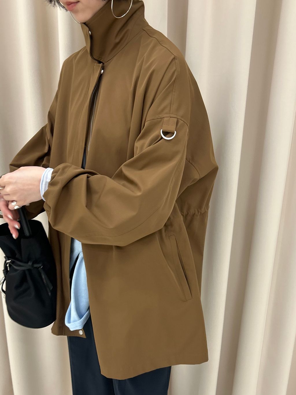switch look blousonのコーディネートスナップ（yuka）｜SLOBE IENA