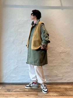 journal standard luxeのコーディネートスナップ（M,M）｜journal