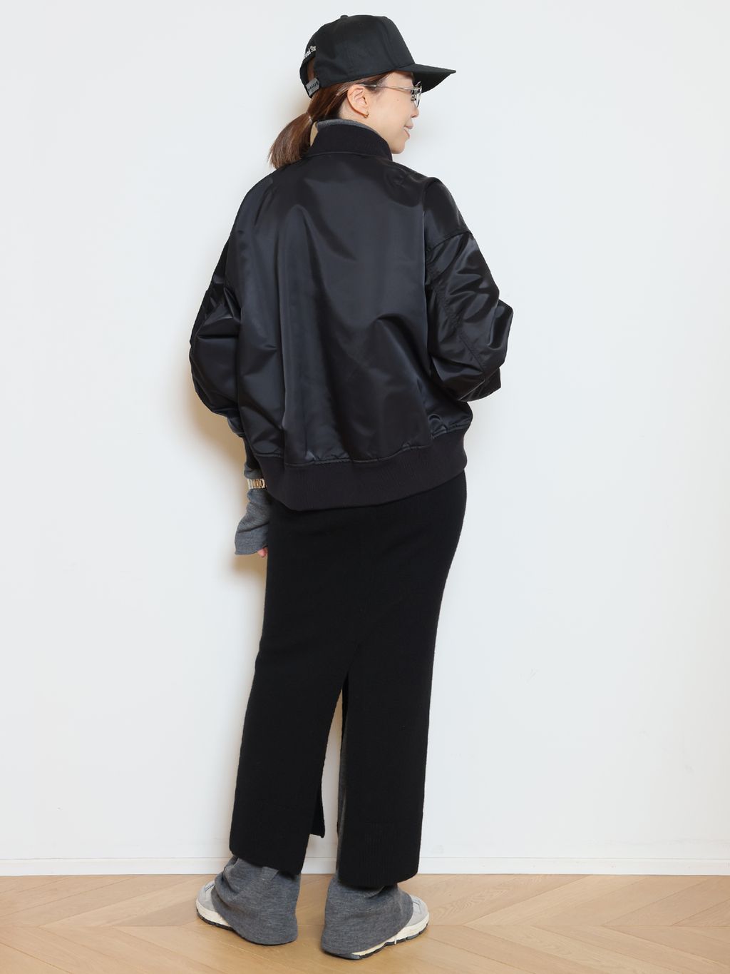 Col Pierrot/コルピエロ】ショートタケ MA-1のコーディネートスナップ