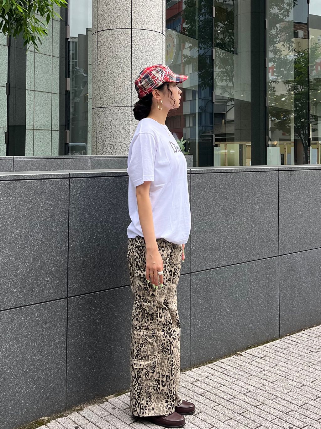 Dime/ダイム】 CLASSIC SPIKED T-SHIRTのコーディネートスナップ