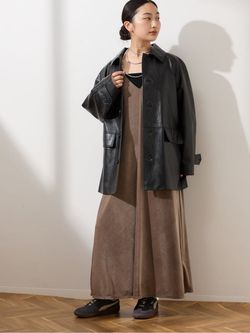 ジャケット・アウター Dunst UNISEX LEATHER HALF JACKET ジャケット・アウター Dunst UNISEX LEATHER HALF JACKET Dunst