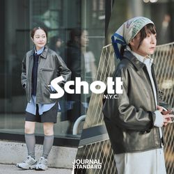別注【Schott/ショット】LEATHER TRACKER JACKET 発売中！｜JOURNAL