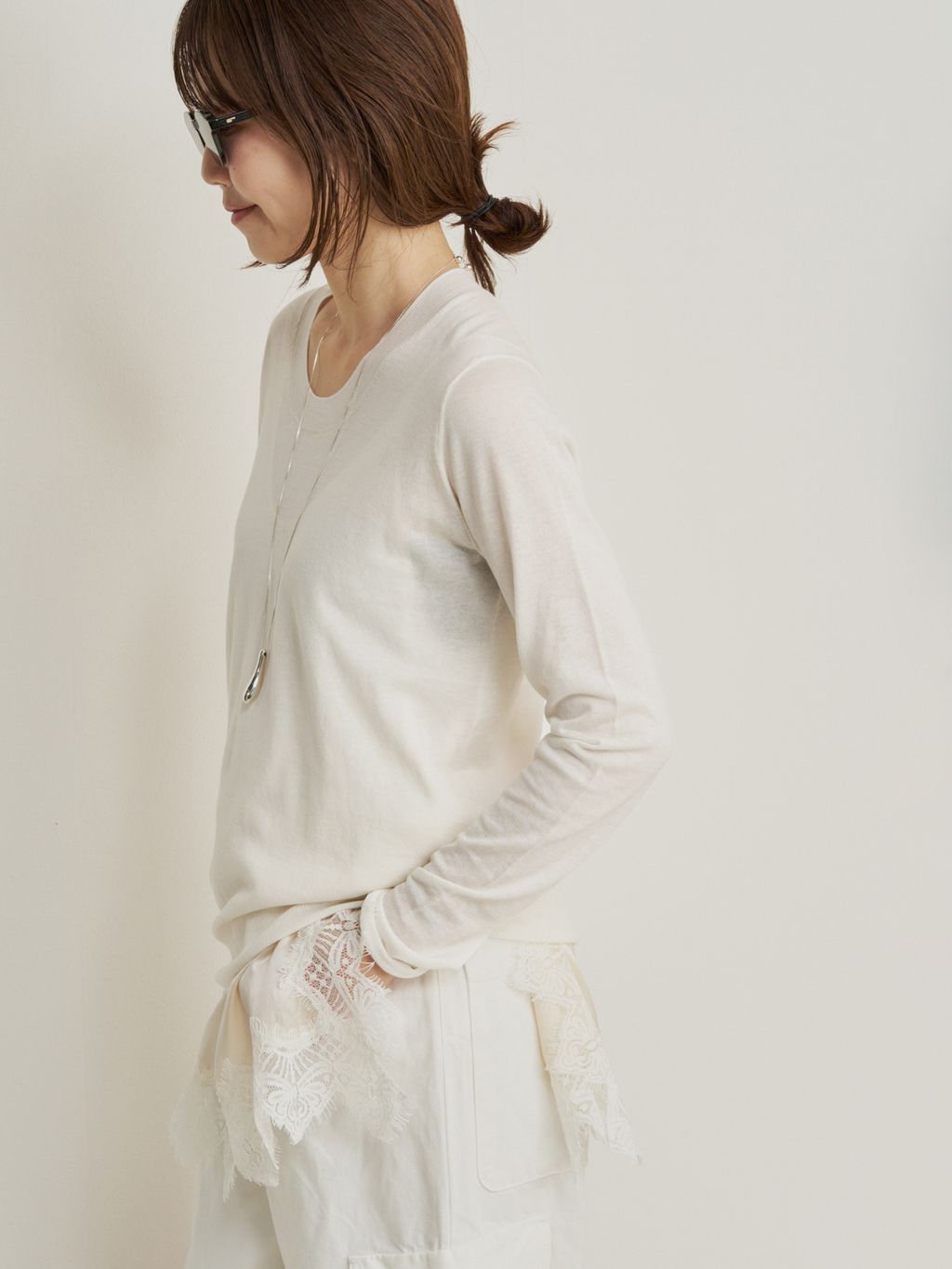 追加予約》RAFFIA BASKET バッグのコーディネートスナップ（yoshie