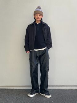 ビーバー ジップ ブルゾンのコーディネートスナップ（わたしょ