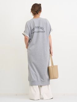 AMERICANA/アメリカーナ】 Sweat Onepiece（ワンピース）｜L
