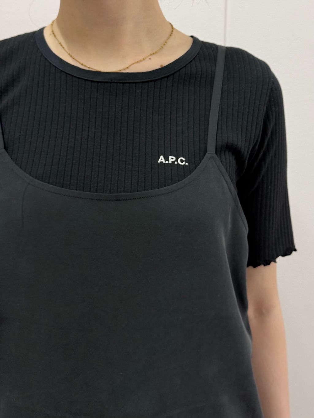 追加》【A.P.C./アー・ペー・セー】T-SHIRT TRACY-JERSEY：Tシャツの