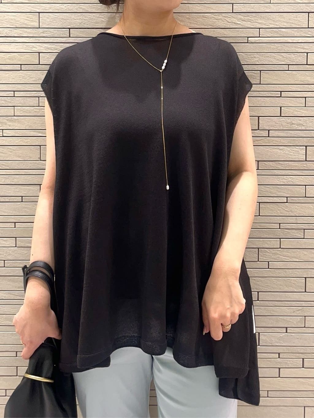 洗える】RY/PL テントラインプルオーバーのコーディネートスナップ