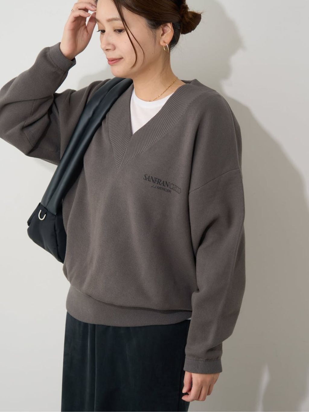 予約》別注【J.J.Mercer / ジェイジェイマーサー】Vニットの