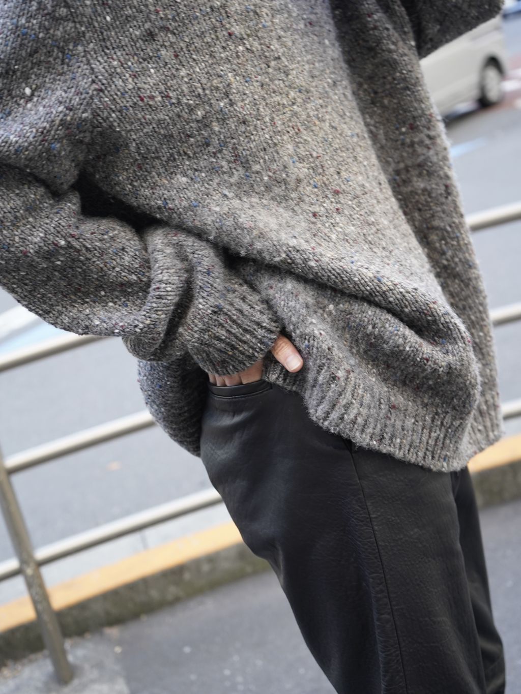 MAISON MARGIELA (メゾン マルジェラ) 3G WOOL NEP C/N ニットの