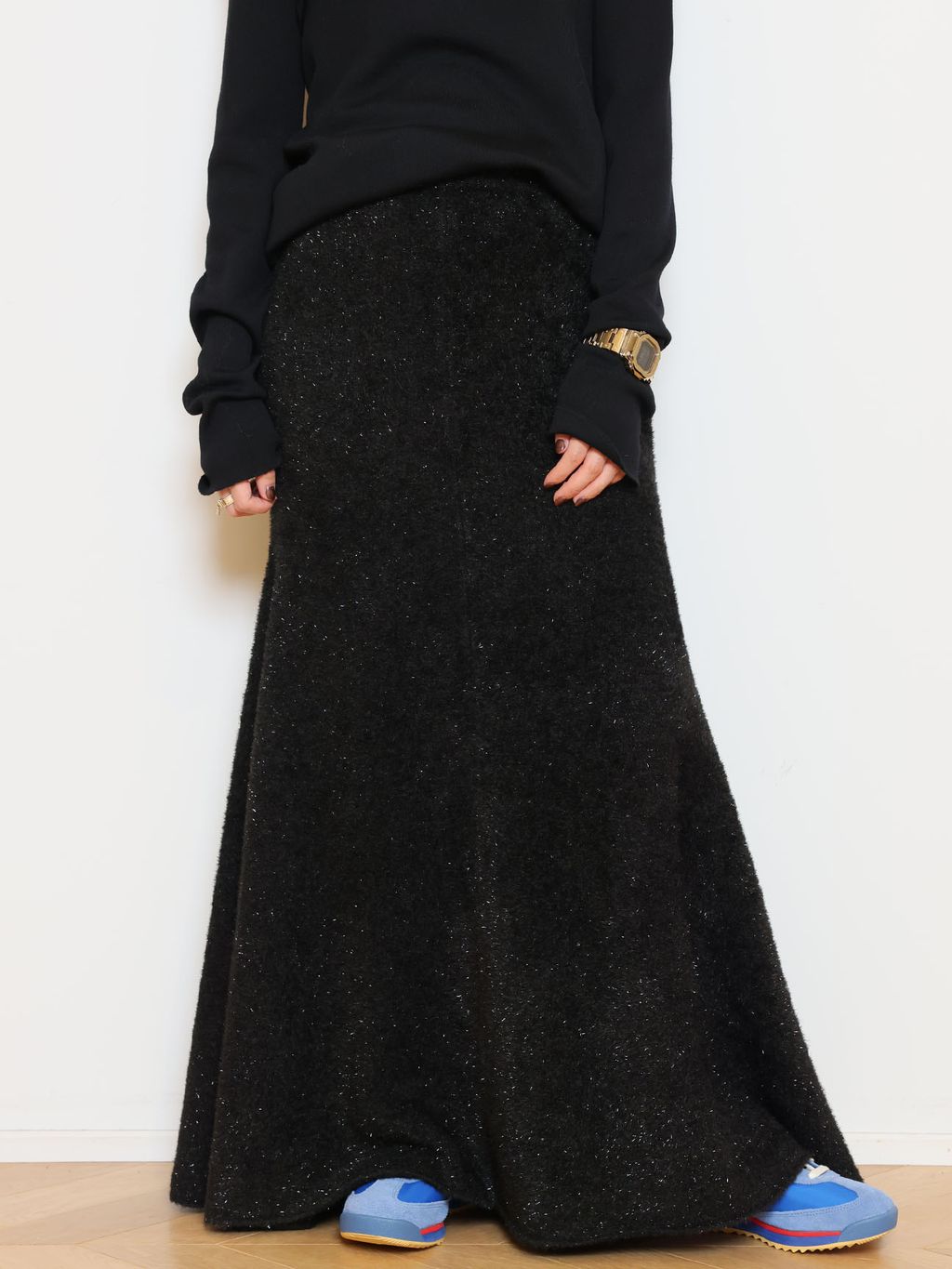 Col Pierrot/コルピエロ】RAME KNIT MERMAID スカートのコーディネート