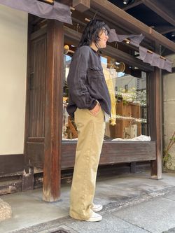 maison de soil homme】 LINEN OVERDYE WORK JACKETのコーディネート 