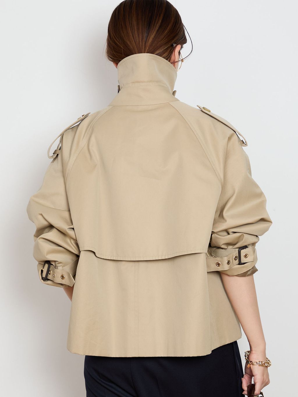 OPTIMOクルーネックプルオーバーのコーディネートスナップ（HASE