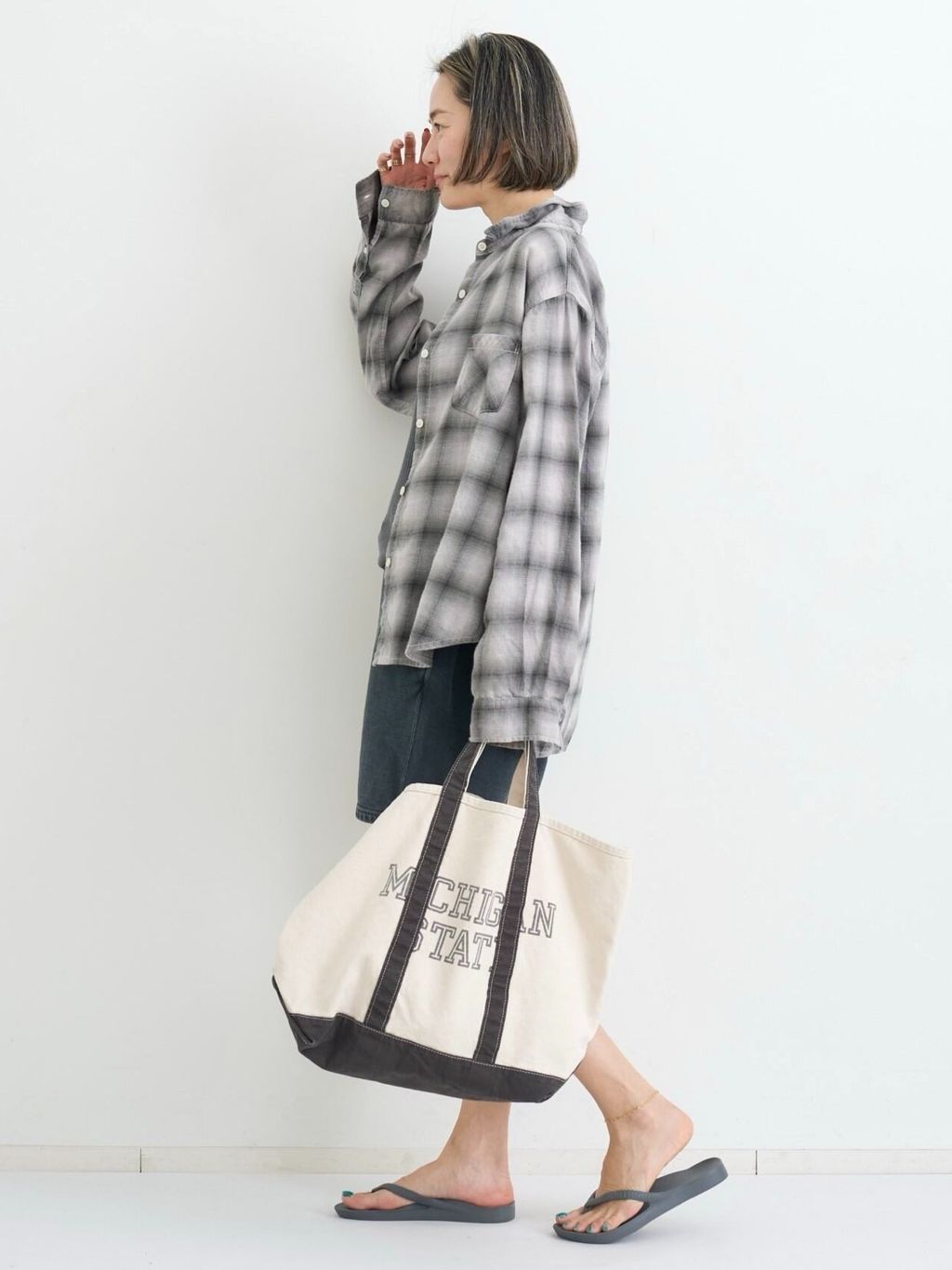 GOOD GRIEF!/グッド グリーフ】 WASHED RIB TANK TOPのコーディネート