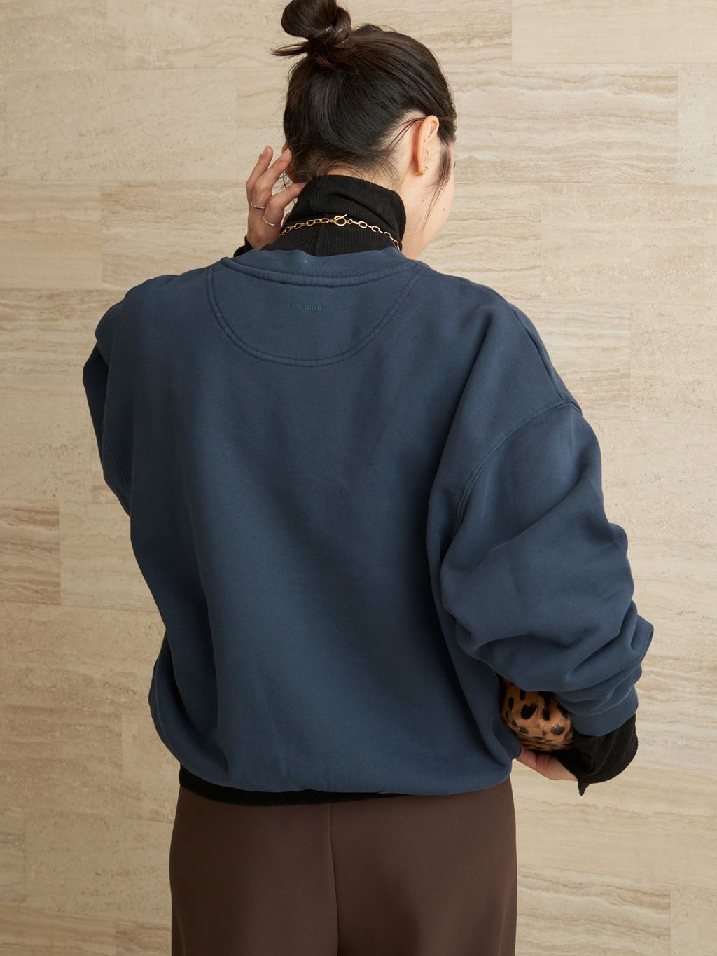 予約》ANINE BING / アニービン JASI SWEATSHIRT PARIS スウェットの