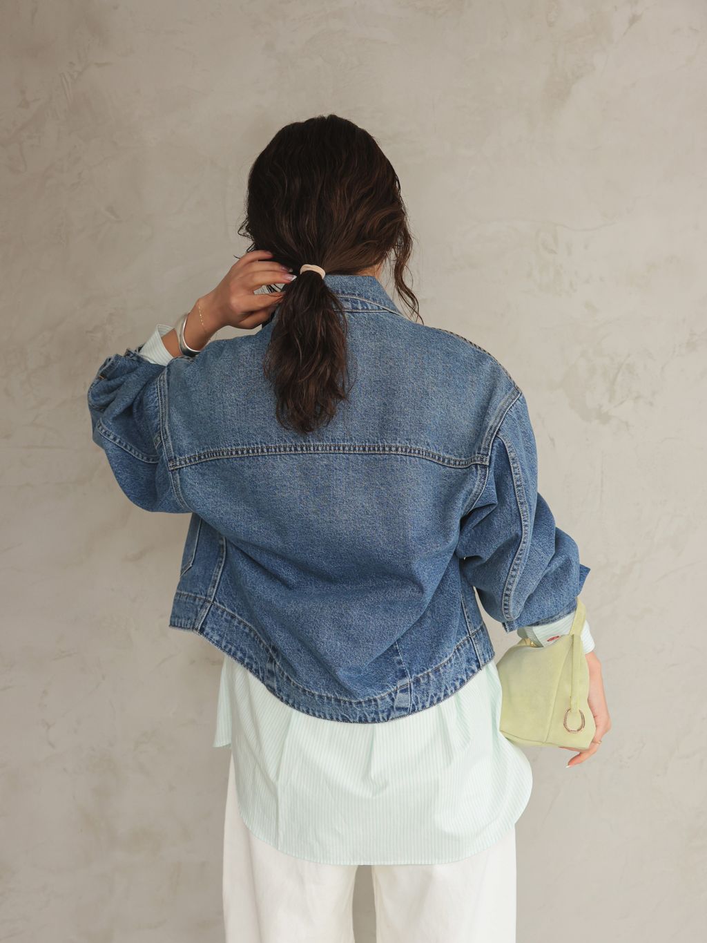 追加》Levi's/リーバイス SLOBE別注 BALLOON SLEEVE TRACKER デニム