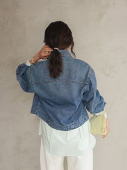 追加》Levi's/リーバイス SLOBE別注 BALLOON SLEEVE TRACKER デニム