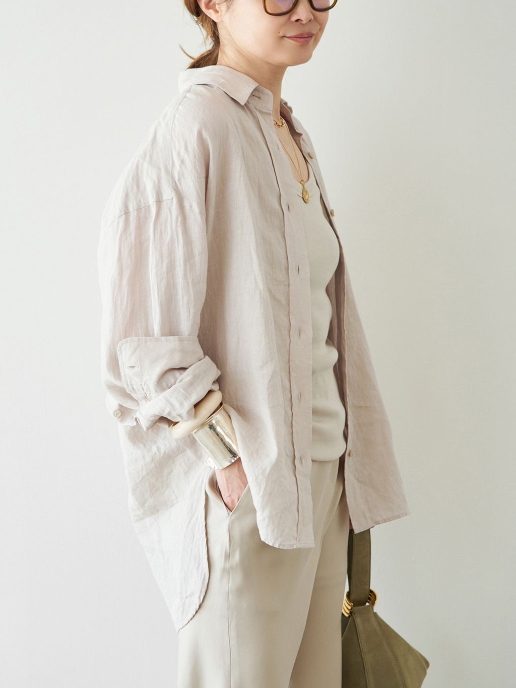 Deuxieme Classe*Linen シャツ Deuxieme Classe WIDE LINENシャツ リネンシャツ - メルカリ
